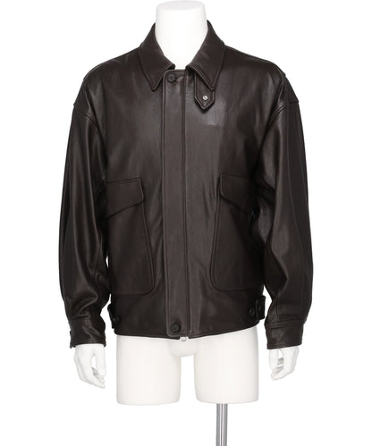 YOKE(ヨーク) 2026AW COW LEATHER FLIGHT JACKET YK25FW01017B