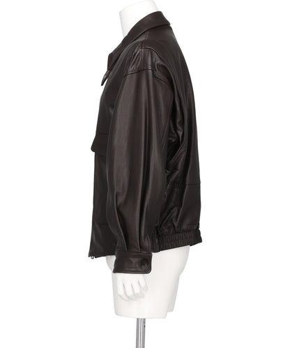 COW LEATHER FLIGHT JACKET