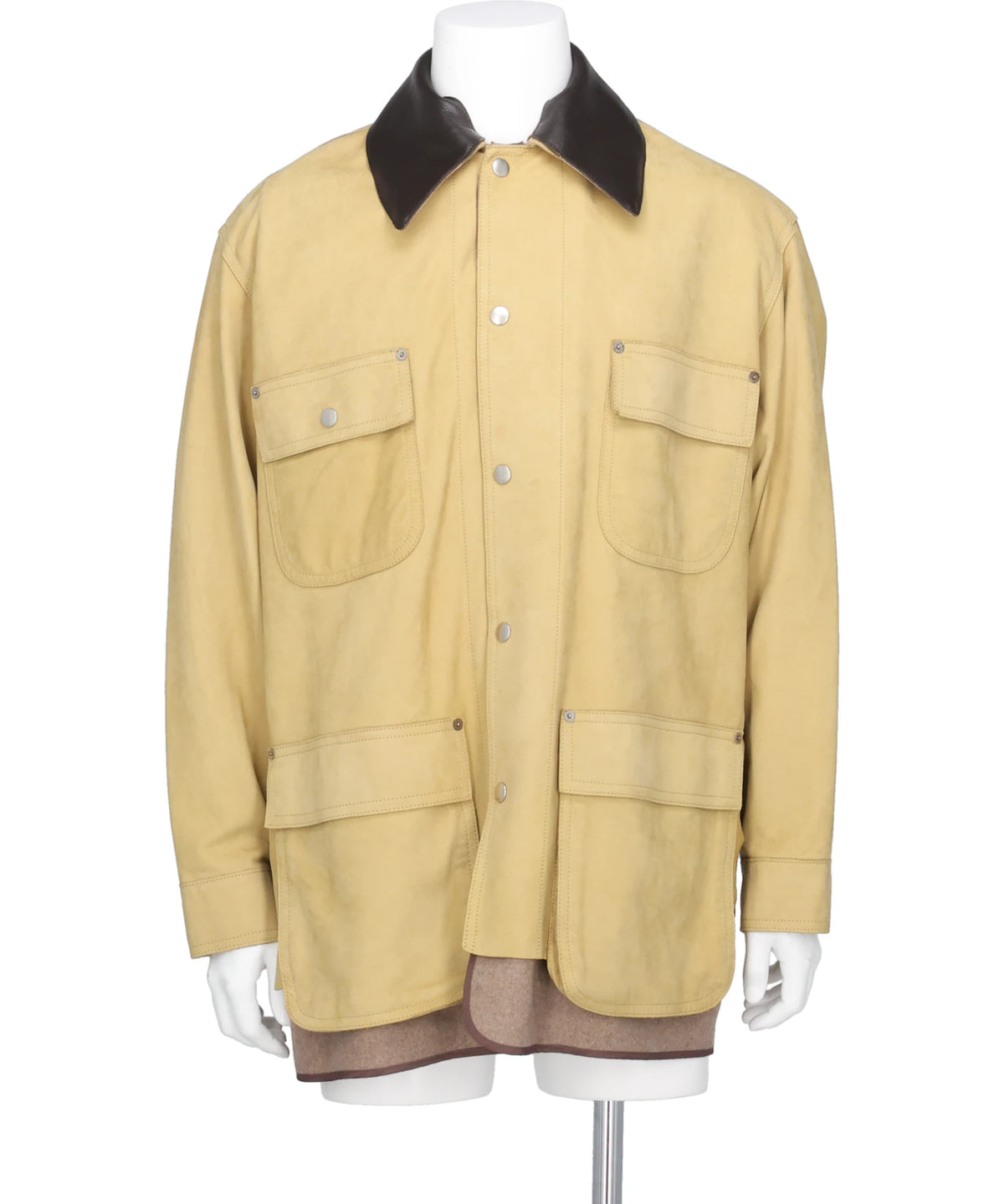 YOKE(ヨーク) 2026AW NUBUCK LEATHER COVERALL JACKET YK25FW01019B