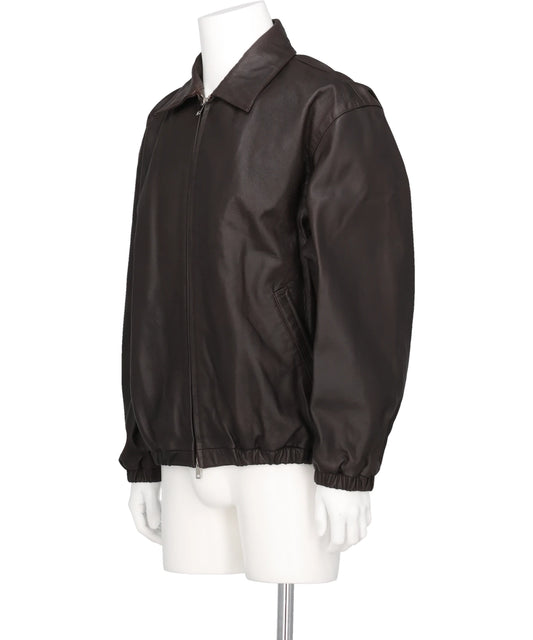 CALF LEATHER SPORTS JACKET