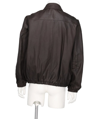 CALF LEATHER SPORTS JACKET
