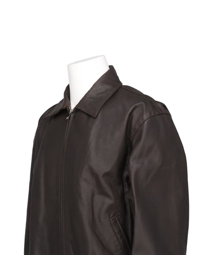 CALF LEATHER SPORTS JACKET