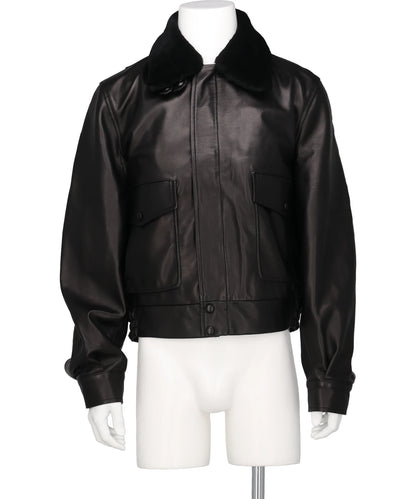 ERNEST W.BAKER(アーネスト ダブル ベイカー) 2026AW AVIATOR LEATHER JACKET JA75L-LE01