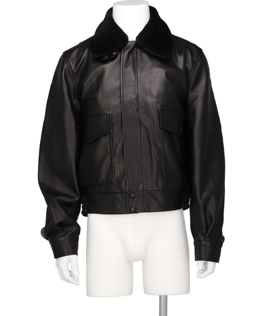 ERNEST W.BAKER(アーネスト ダブル ベイカー) 2026AW AVIATOR LEATHER JACKET JA75L-LE01