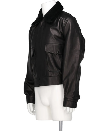 AVIATOR LEATHER JACKET