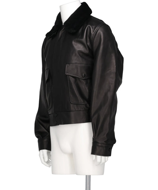 AVIATOR LEATHER JACKET