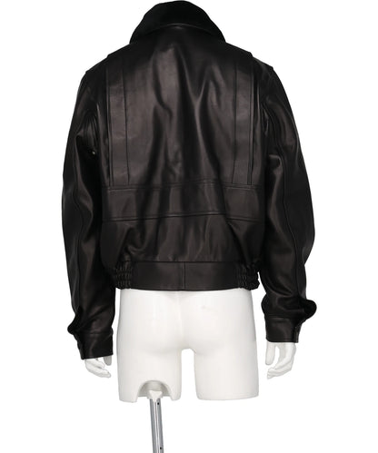 AVIATOR LEATHER JACKET
