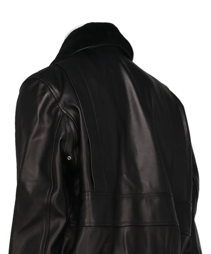 AVIATOR LEATHER JACKET