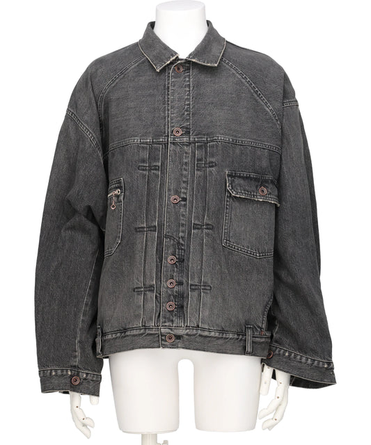 DAIRIKU(ダイリク)"INCEPTION" VINTAGE WASHED DENIM JACKET