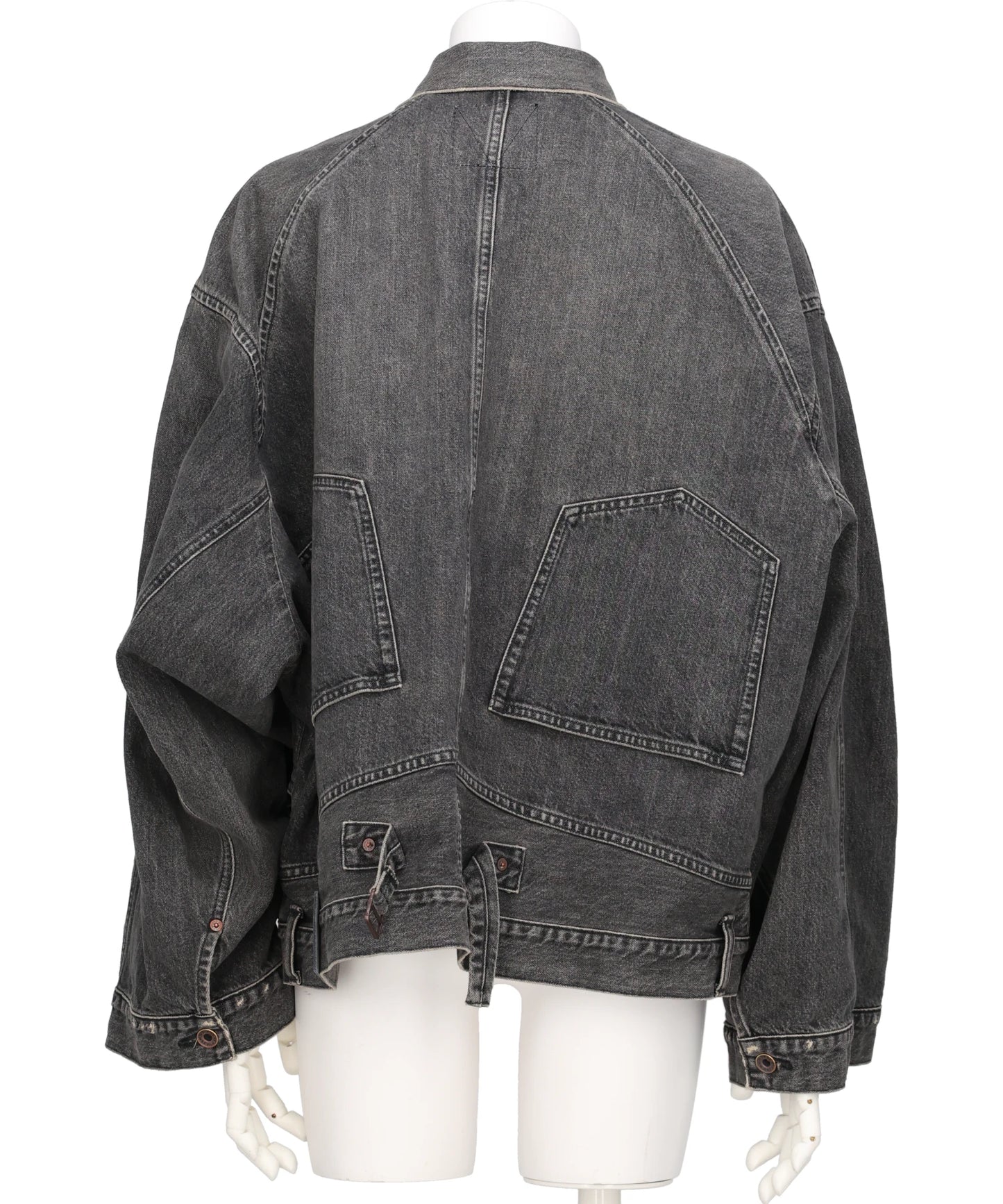 "INCEPTION" VINTAGE WASHED DENIM JACKET