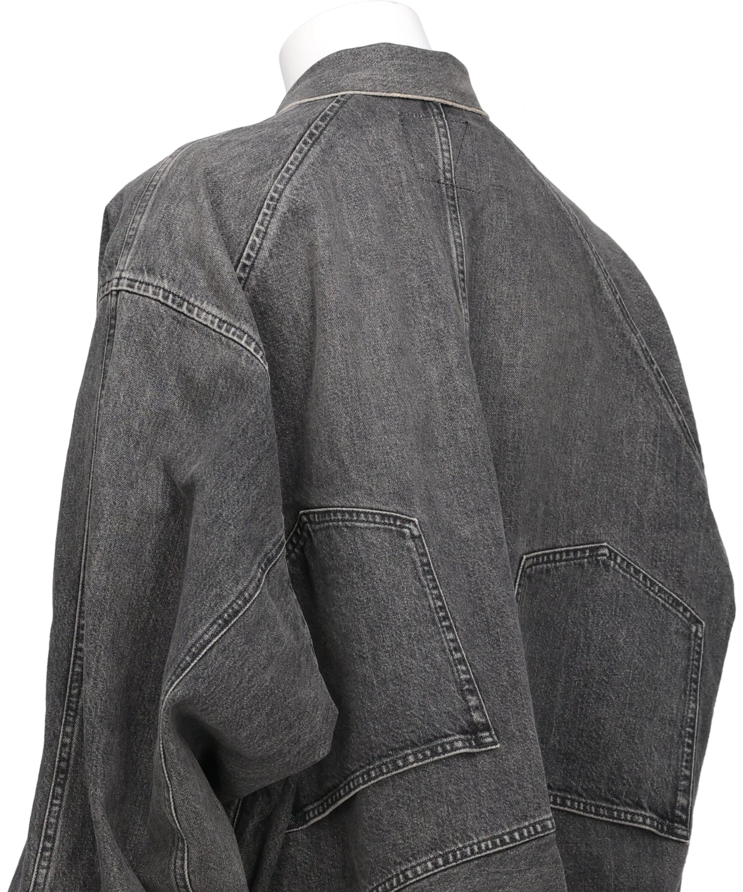 "INCEPTION" VINTAGE WASHED DENIM JACKET