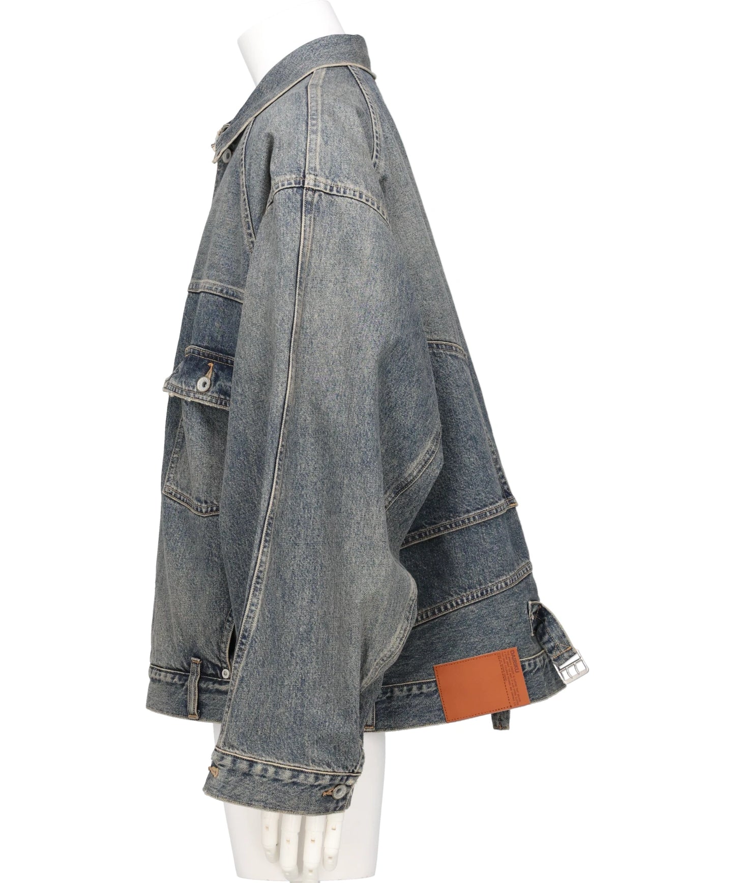 "INCEPTION" VINTAGE WASHED DENIM JACKET