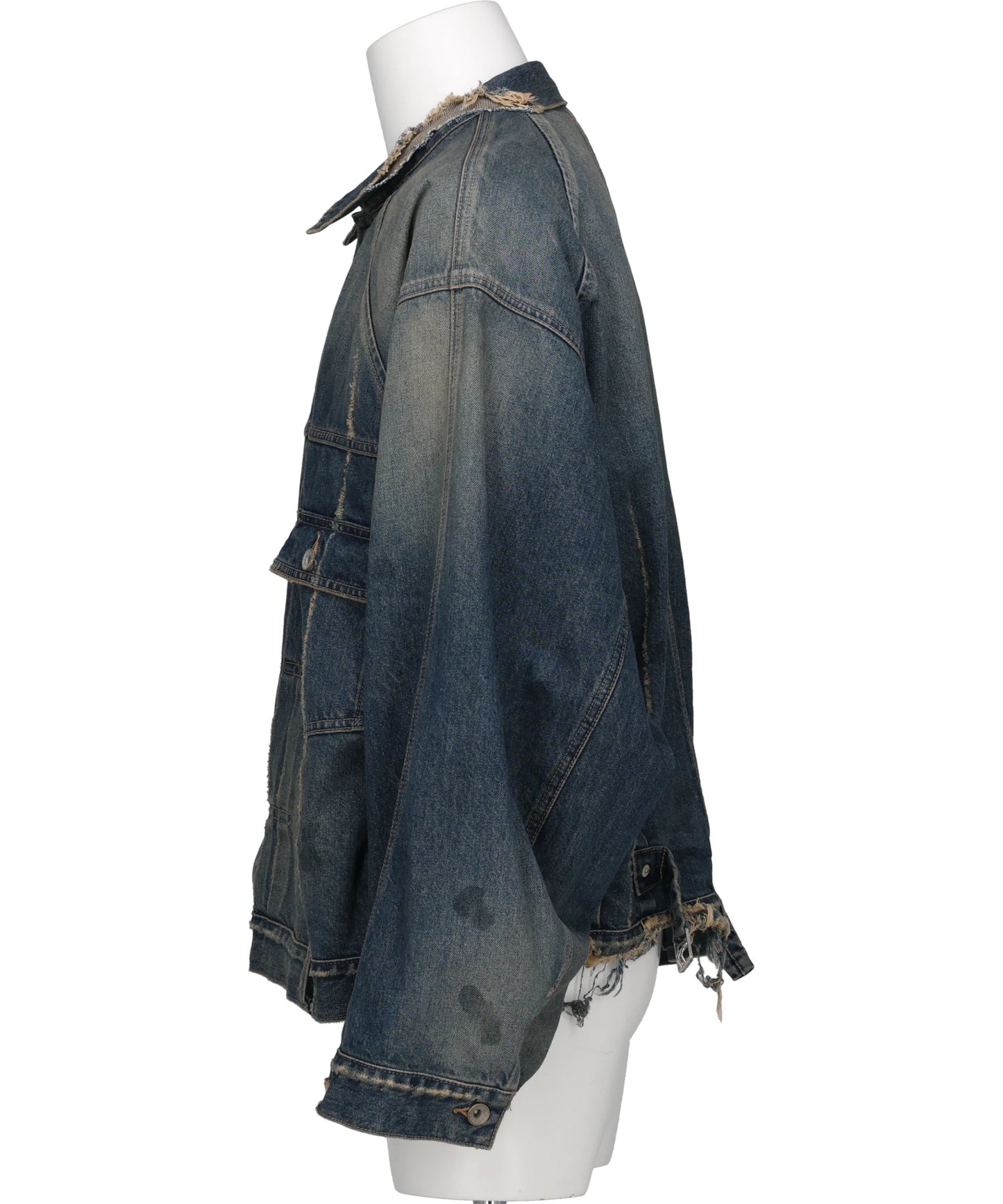 "80YEAR" DAMAGE DENIM JACKET