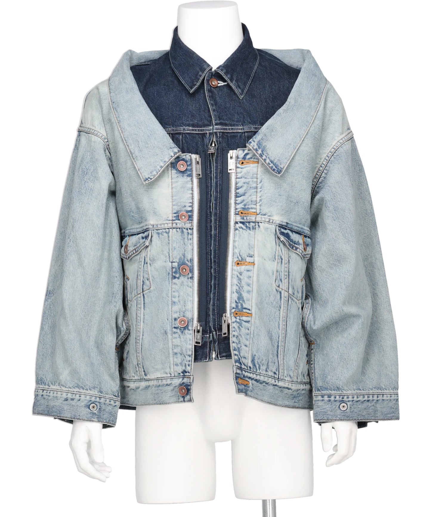 amok(アモク) 2026SS TWO-IN-ONE DENIM JACKET 261043