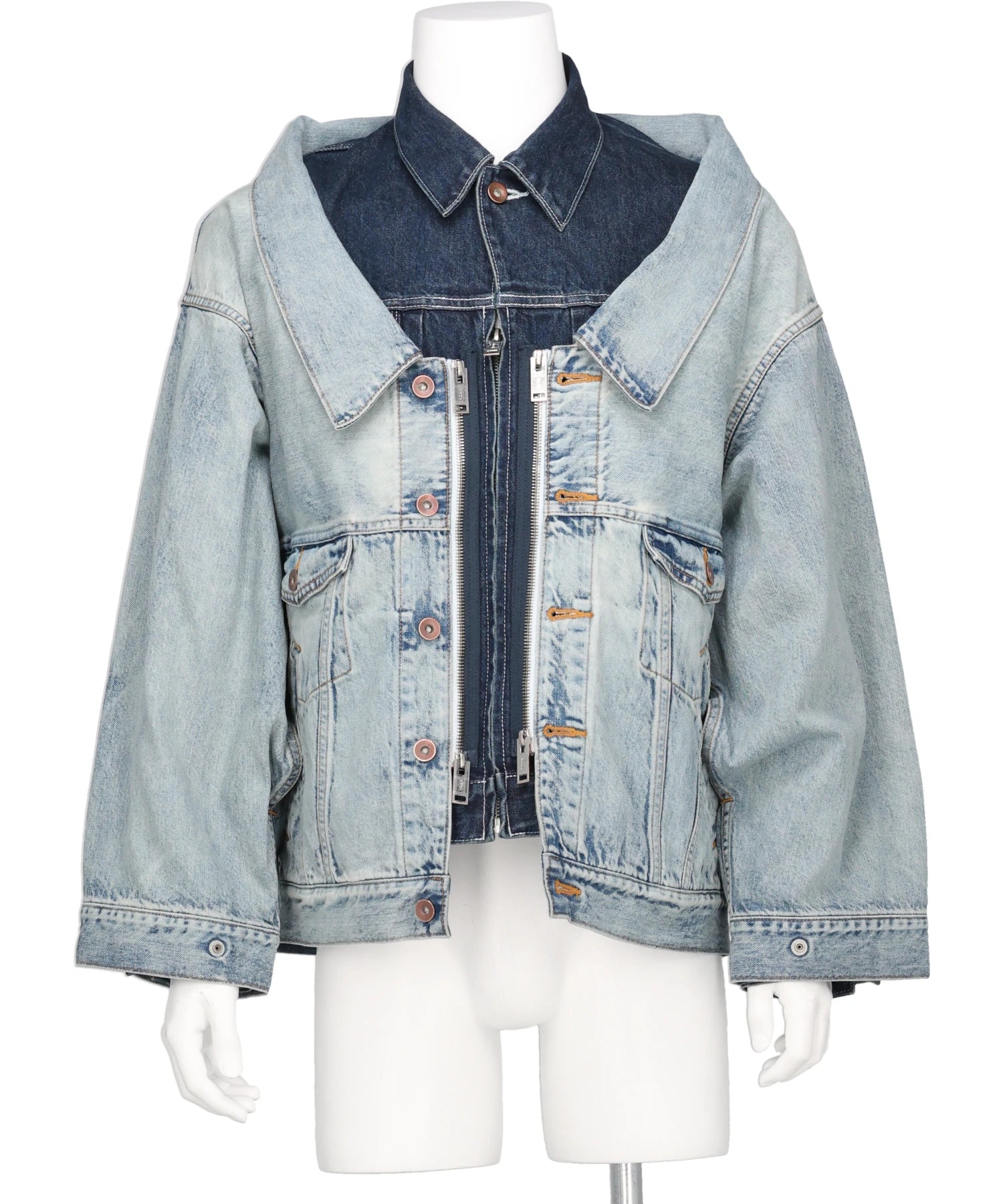 amok(アモク) 2026SS TWO-IN-ONE DENIM JACKET 261043