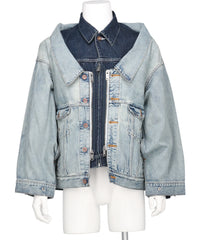 amok(アモク) 2026SS TWO-IN-ONE DENIM JACKET 261043