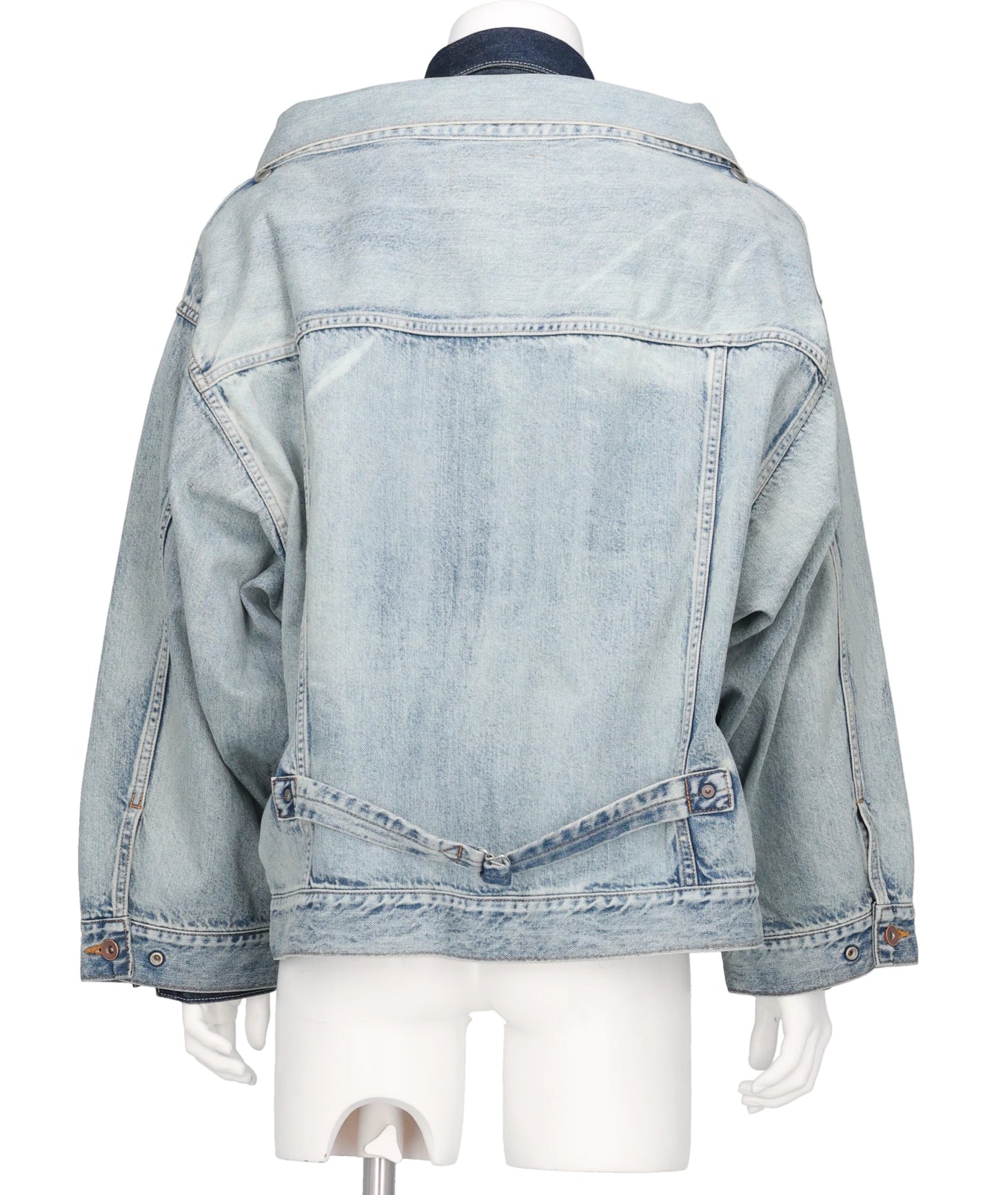 TWO-IN-ONE DENIM JACKET