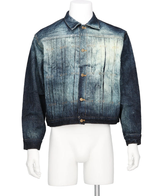 LES SIX(レシス) 2026SS BATTLE DENIM JACKET TJGTRE-10JKT-BATD
