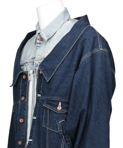 TOW-IN-ONE DENIM JACKET