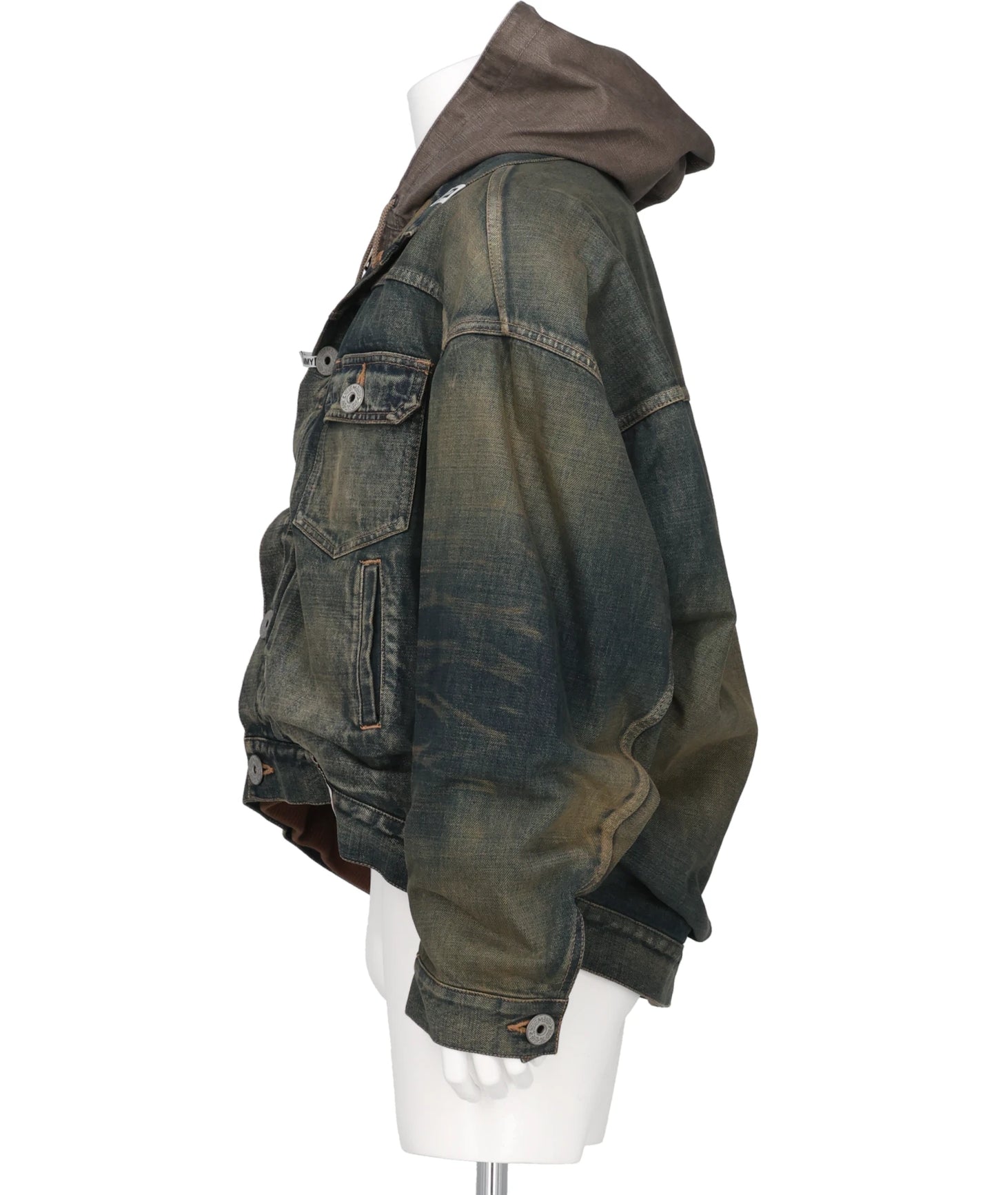 LAYERED DENIM JACKET