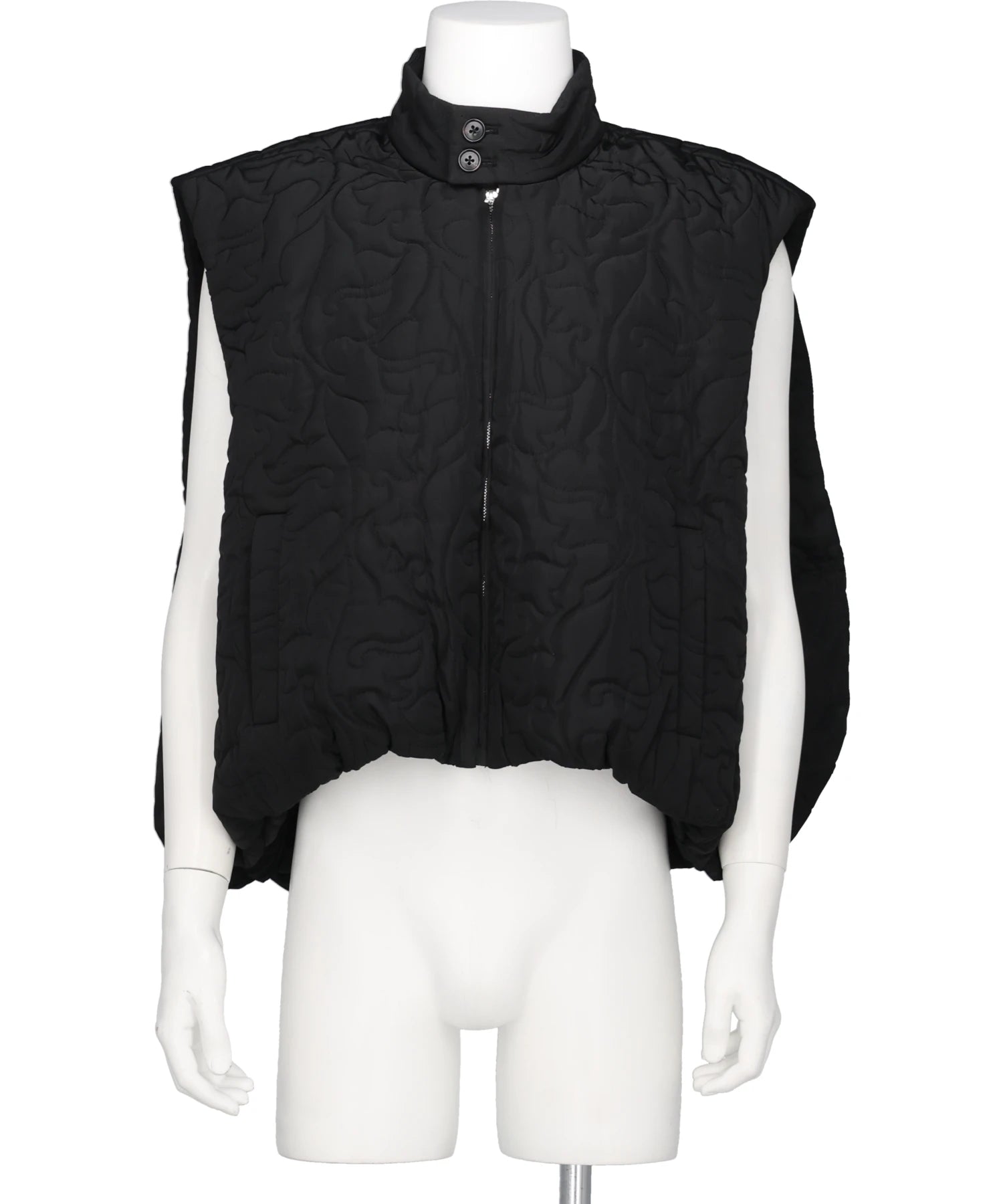 VIVIANO(ヴィヴィアーノ) 2026AW FLOWER PATTERN QUILTED GILET VM-AW26-V03