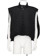 VIVIANO(ヴィヴィアーノ) 2026AW FLOWER PATTERN QUILTED GILET VM-AW26-V03