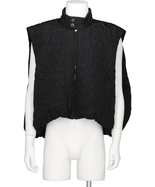 VIVIANO(ヴィヴィアーノ) 2026AW FLOWER PATTERN QUILTED GILET VM-AW26-V03