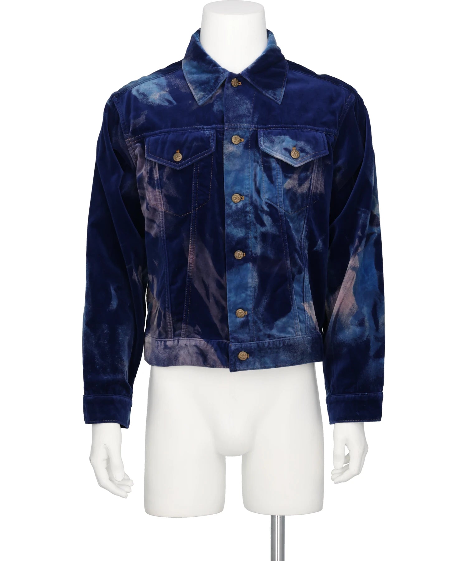 LES SIX AGED VELVET THIRD JACKET