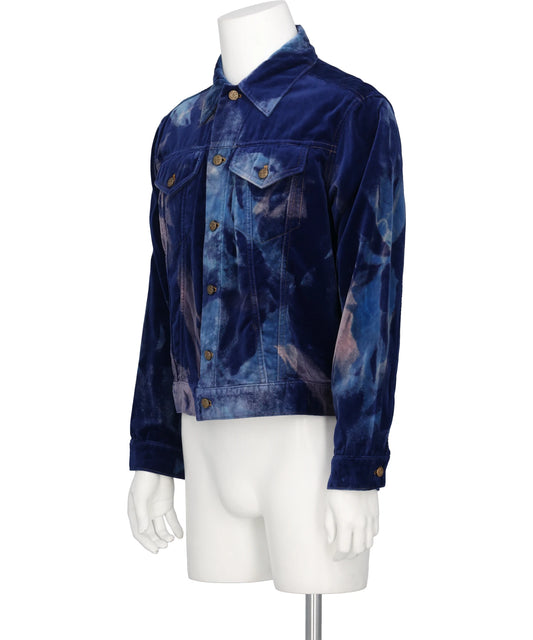 AGED VELVET THIRD JACKET