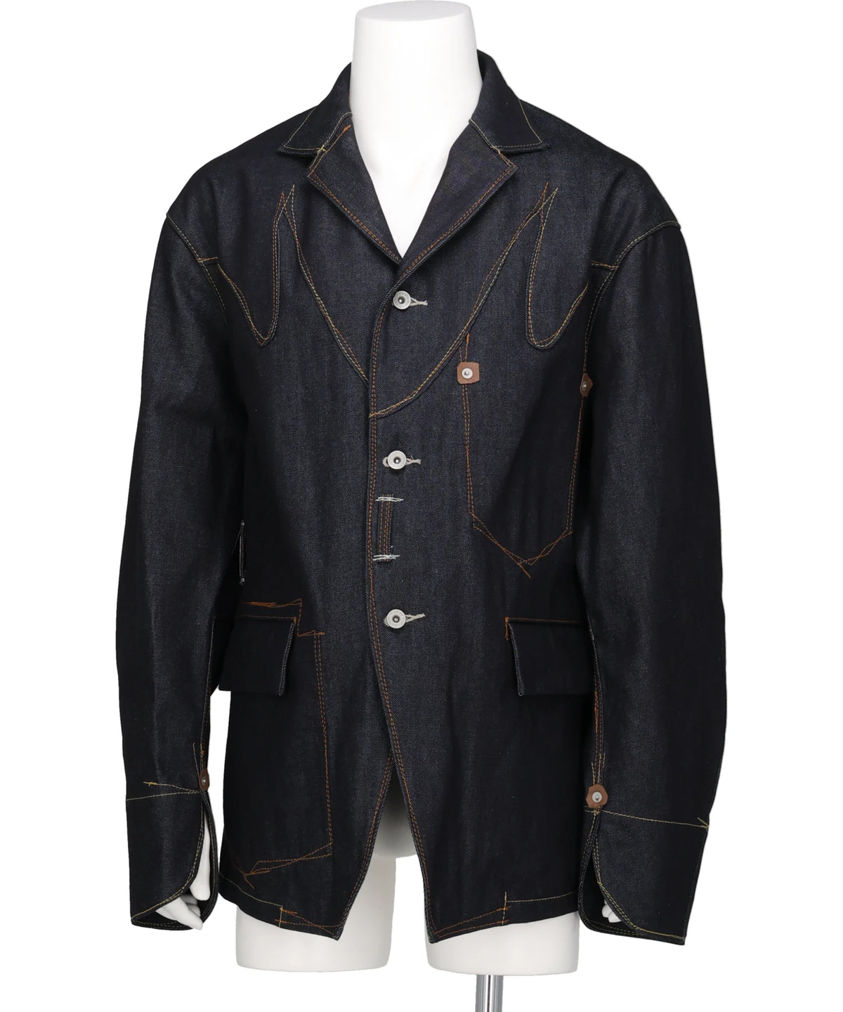 DAIRIKU（ダイリク）"FREEDOM STITCH" RIGID DENIM WESTERN JACKET