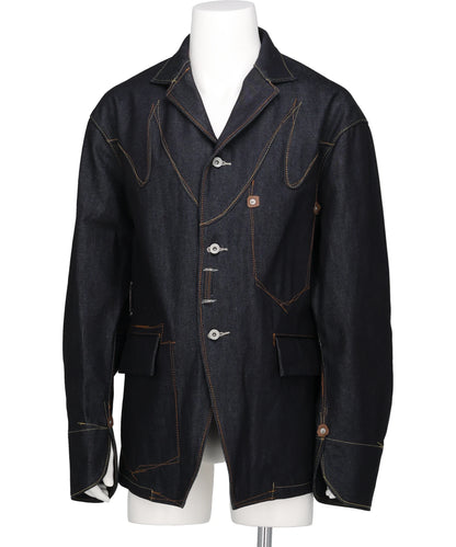 DAIRIKU（ダイリク）"FREEDOM STITCH" RIGID DENIM WESTERN JACKET