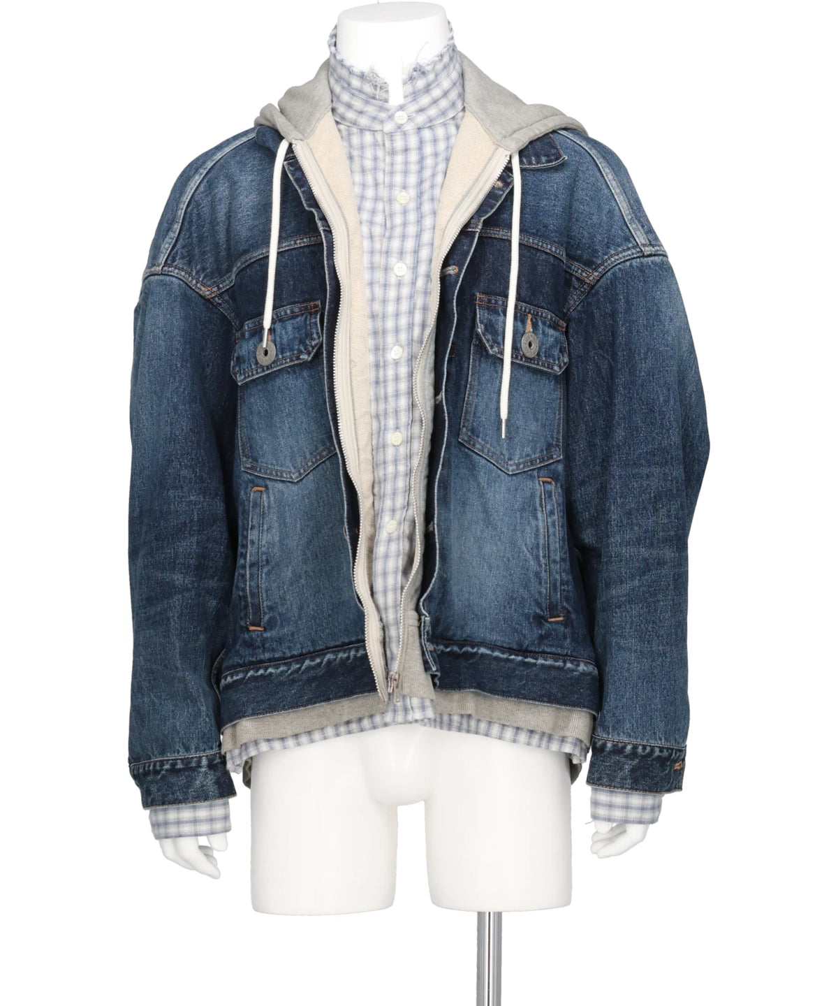 Maison MIHARA YASUHIRO(メゾンミハラヤスヒロ) TRIPLE LAYERED DENIM JK