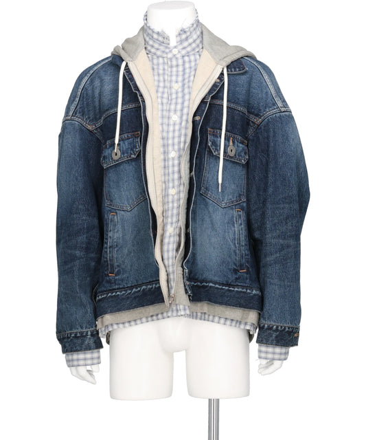 Maison MIHARA YASUHIRO(メゾンミハラヤスヒロ) TRIPLE LAYERED DENIM JK