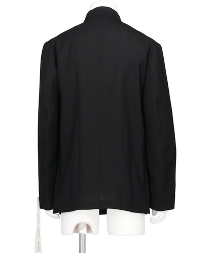NO LAPEL ORIGAMI JACKET MAKISU WOOL