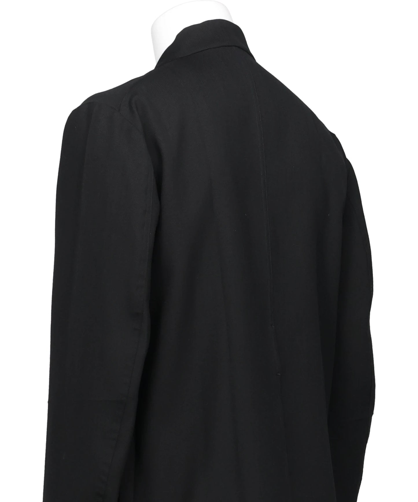 NO LAPEL ORIGAMI JACKET MAKISU WOOL