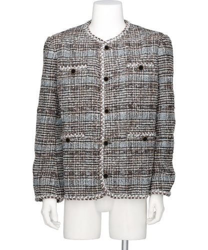 VIVIANO(ヴィヴィアーノ) 2026AW MELANGE TWEED JACKET VM-AW26-J09