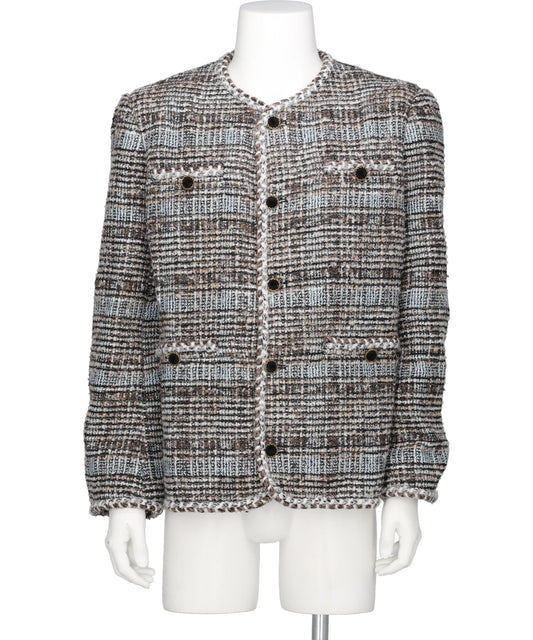 VIVIANO(ヴィヴィアーノ) 2026AW MELANGE TWEED JACKET VM-AW26-J09