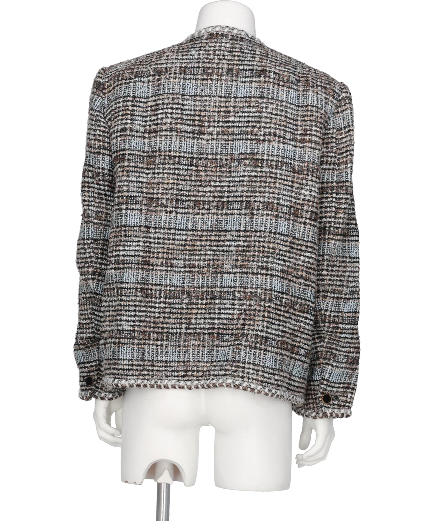 MELANGE TWEED JACKET