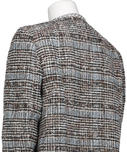 MELANGE TWEED JACKET