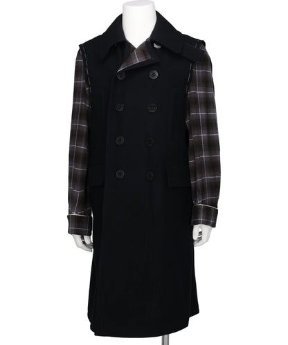 DAIRIKU(ダイリク) 2026AW "WENDY"LONG GOWN IN MELTON P-COAT DA-26AW-O5