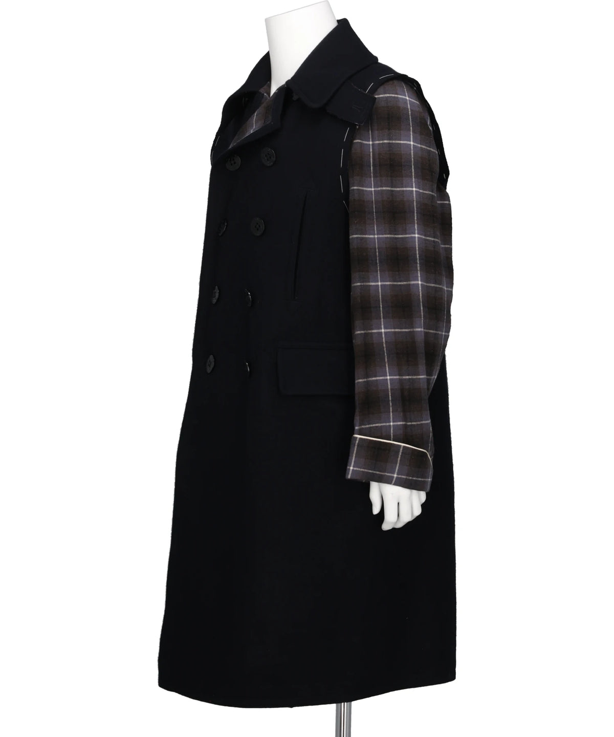 "WENDY"LONG GOWN IN MELTON P-COAT