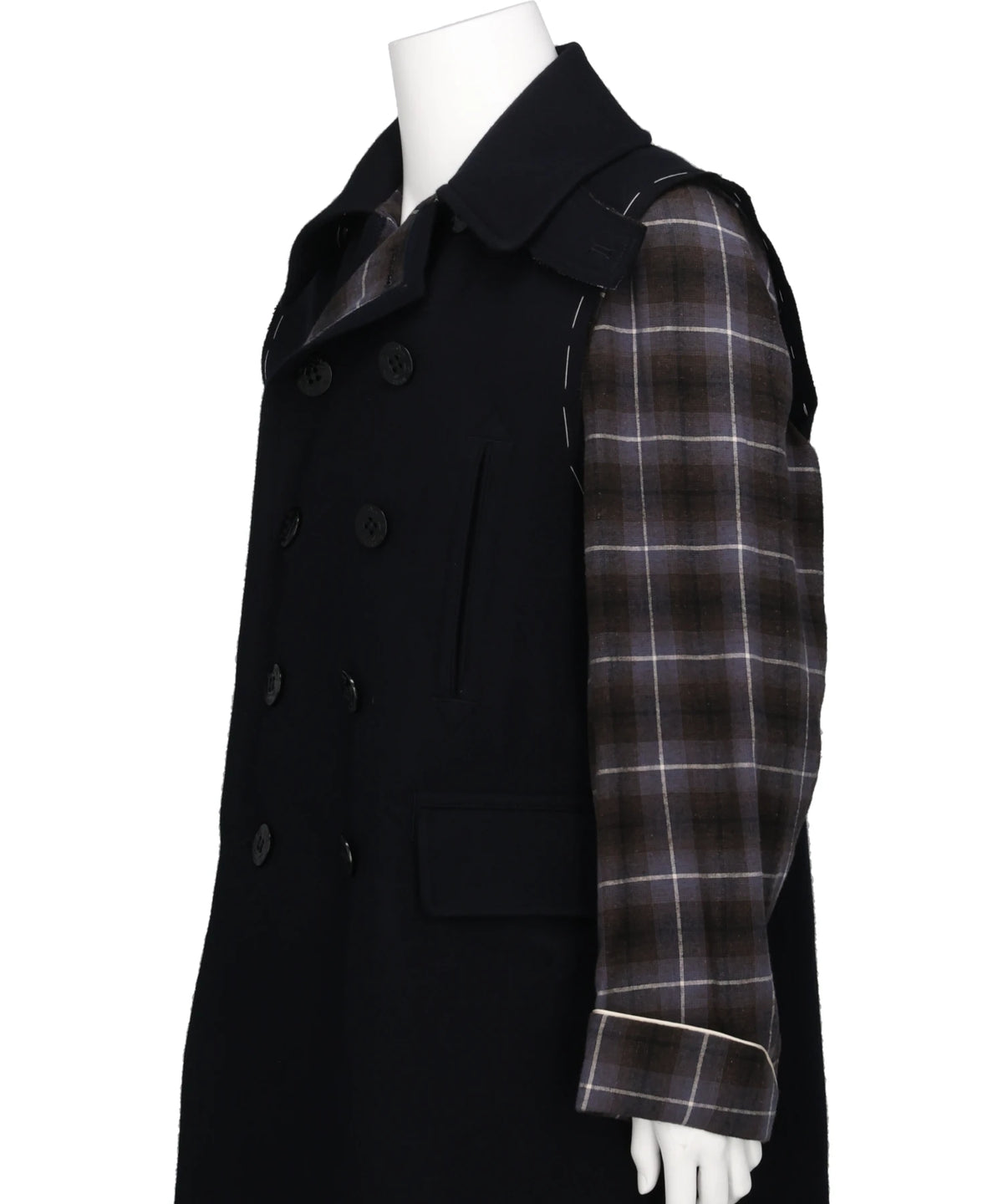 "WENDY"LONG GOWN IN MELTON P-COAT