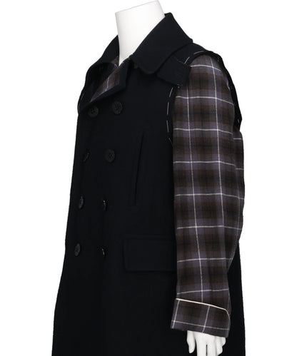 "WENDY"LONG GOWN IN MELTON P-COAT
