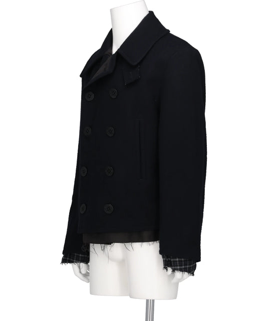 "RICHARD" SHORT MELTON P-COAT