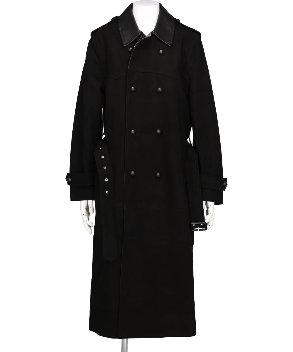 WESTERN SUEDE TRENCH COAT