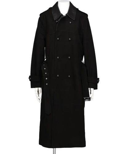 WESTERN SUEDE TRENCH COAT