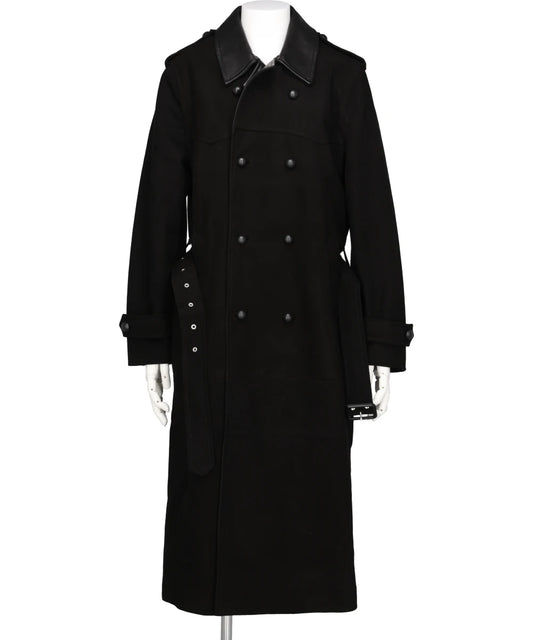 WESTERN SUEDE TRENCH COAT