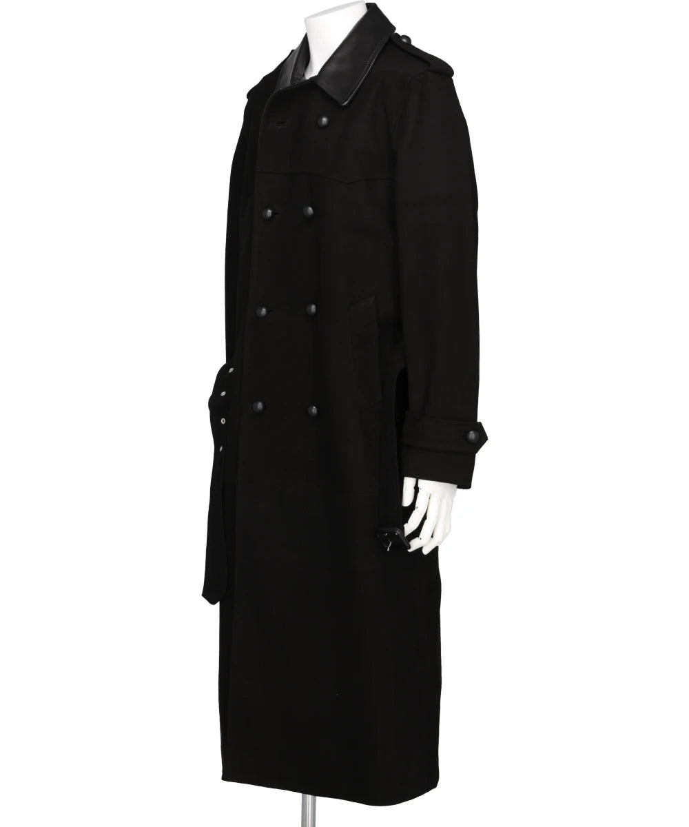 WESTERN SUEDE TRENCH COAT