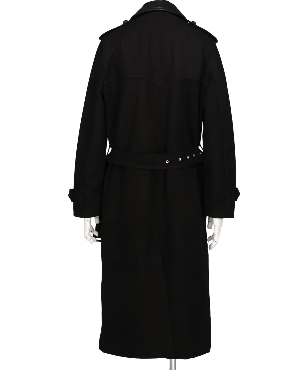 WESTERN SUEDE TRENCH COAT