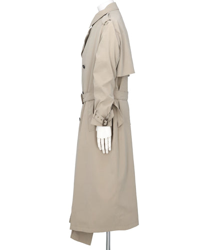CAPE TRENCH COAT